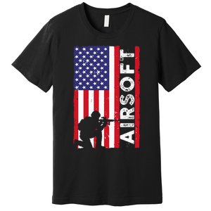 Cute Airsoft Art For Airsoft Player Airsofter Premium T-Shirt