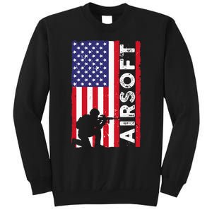 Cute Airsoft Art For Airsoft Player Airsofter Tall Sweatshirt