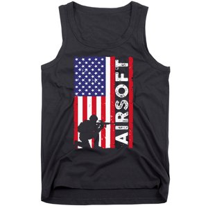 Cute Airsoft Art For Airsoft Player Airsofter Tank Top