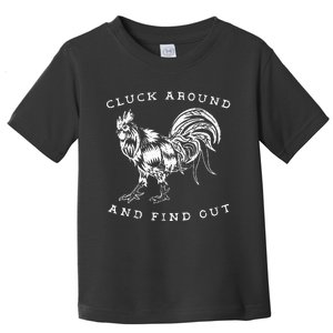 Cluck Around and Discover Chicken Comedy Toddler T-Shirt