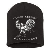 Cluck Around and Discover Chicken Comedy Short Acrylic Beanie