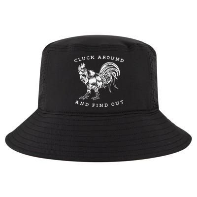 Cluck Around And Find Out Funny Chicken Adult Humor Cool Comfort Performance Bucket Hat