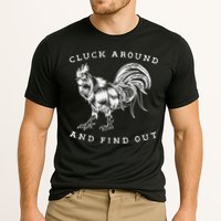 Cluck Around And Find Out Funny Chicken Adult Humor Cooling Performance Crew T-Shirt