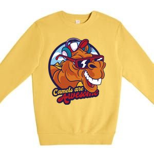 Camels Are Awesome Premium Crewneck Sweatshirt