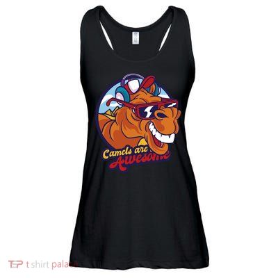 Camels Are Awesome Ladies Essential Flowy Tank