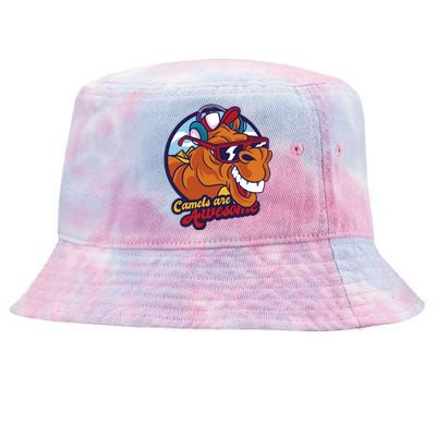 Camels Are Awesome Tie-Dyed Bucket Hat