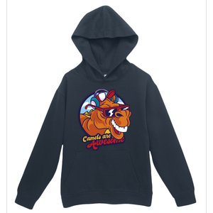 Camels Are Awesome Urban Pullover Hoodie