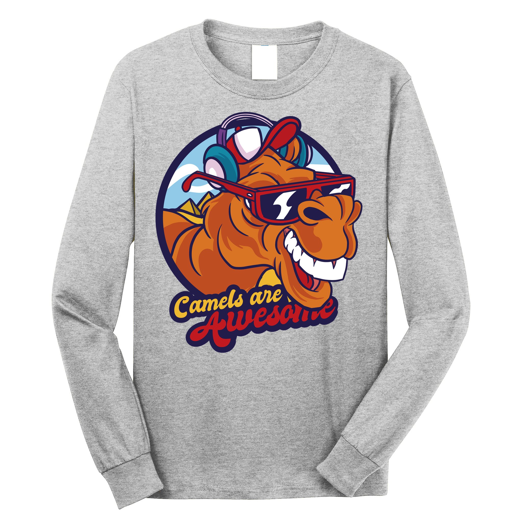 Camels Are Awesome Long Sleeve Shirt
