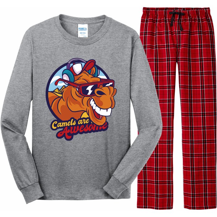 Camels Are Awesome Long Sleeve Pajama Set