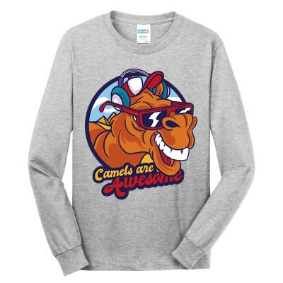Camels Are Awesome Tall Long Sleeve T-Shirt
