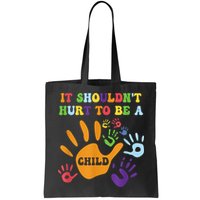 Child Abuse Awareness Groovy It Shouldn't Hurt To Be A Child Bag