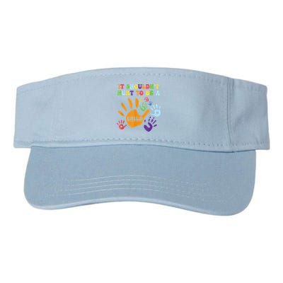 Child Abuse Awareness Groovy It Shouldn't Hurt To Be A Child Visor