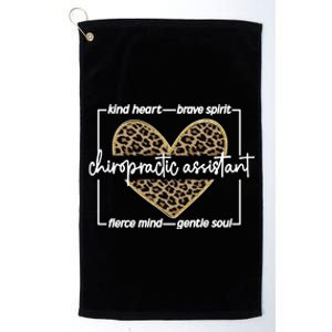 Chiropractic Assistant Appreciation Chiro Assistant Gift Platinum Collection Golf Towel