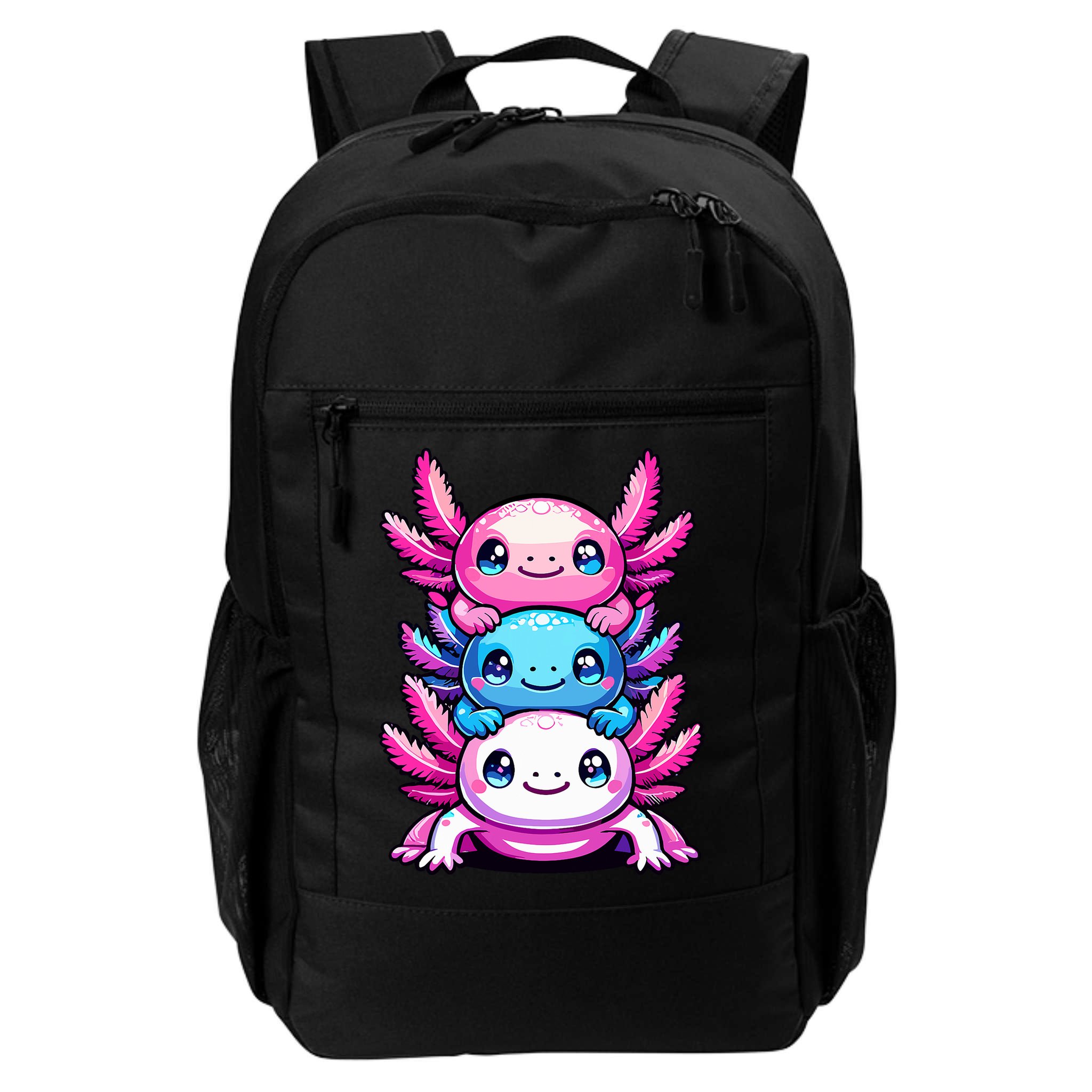 Cute Axolotls Anime Kawaii Axolotl Backpack