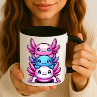 Cute Axolotls Anime Kawaii Axolotl Mug