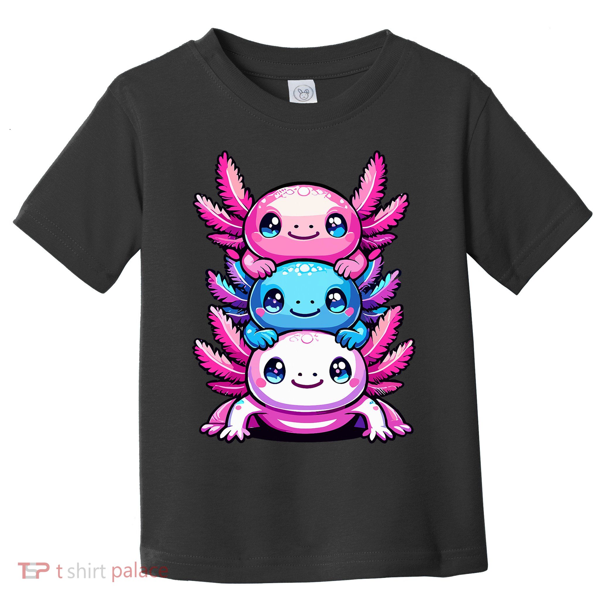 Cute Axolotls Anime Kawaii Axolotl Toddler T-Shirt