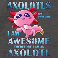 Cute Axolotl Axolotls Are Awesome Plush Pets Girls Boy Vector Backpack