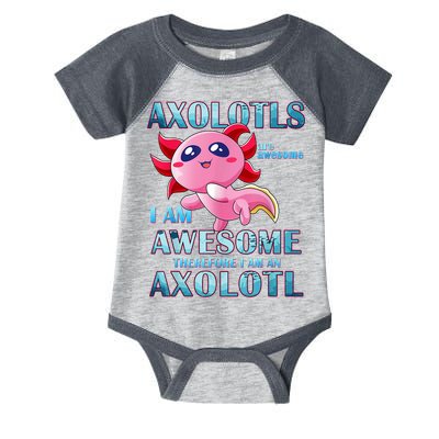 Cute Axolotl Axolotls Are Awesome Plush Pets Girls Boy Infant Baby Jersey Bodysuit