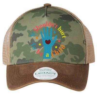 Child Abuse Awareness Legacy Tie Dye Trucker Hat