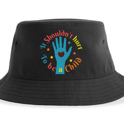 Child Abuse Awareness Sustainable Bucket Hat