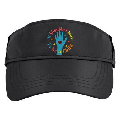 Child Abuse Awareness Adult Drive Performance Visor