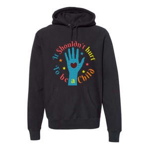 Child Abuse Awareness Premium Hoodie