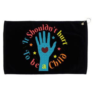 Child Abuse Awareness Grommeted Golf Towel