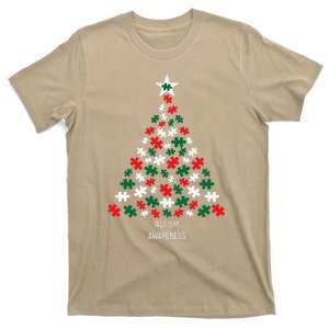 Christmas Autism Awareness Xmas Tree Costume Autism T-Shirt