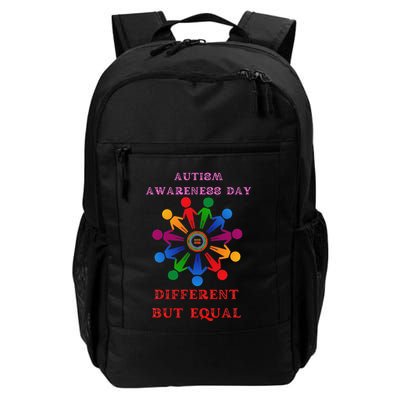 Cool Autism Awareness Day Different But Equal Backpack