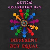 Cool Autism Awareness Day Different But Equal Beanie