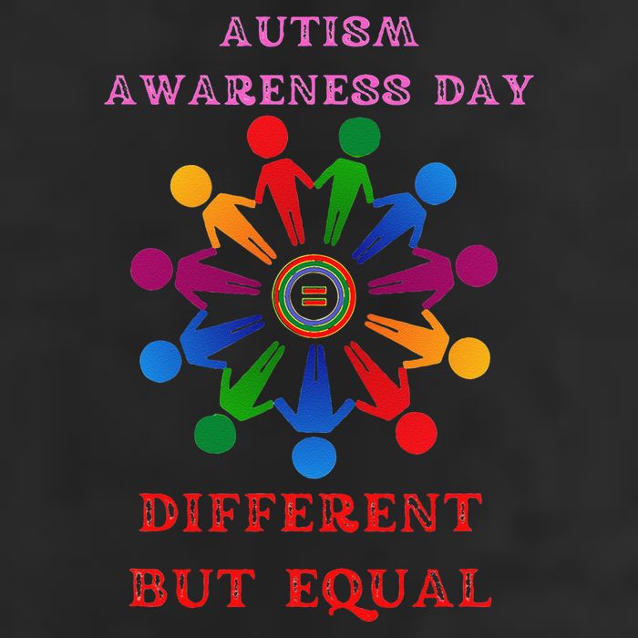 Cool Autism Awareness Day Different But Equal Beanie