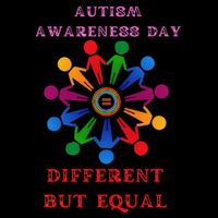 Cool Autism Awareness Day Different But Equal Flatbill Hat