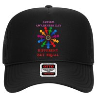 Cool Autism Awareness Day Different But Equal Hat