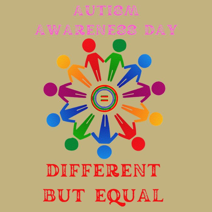 Cool Autism Awareness Day Different But Equal Performance Shirt