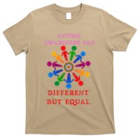 Cool Autism Awareness Day Different But Equal T-Shirt