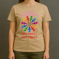 Cool Autism Awareness Day Different But Equal T-Shirt