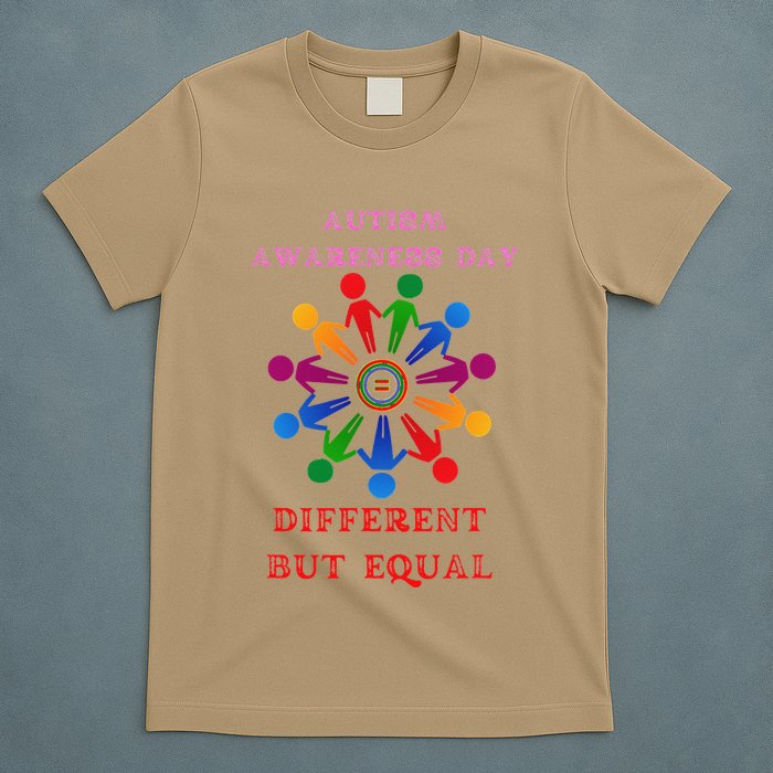 Cool Autism Awareness Day Different But Equal T-Shirt