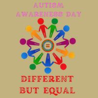 Cool Autism Awareness Day Different But Equal T-Shirt