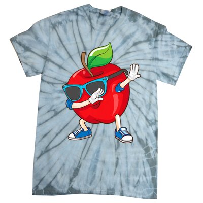 Cool Apple Art Apple Picking Apple Lover Tie-Dye T-Shirt