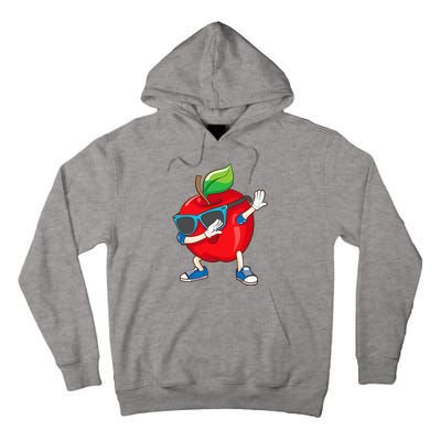 Cool Apple Art Apple Picking Apple Lover Tall Hoodie