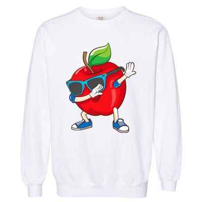 Cool Apple Art Apple Picking Apple Lover Garment-Dyed Sweatshirt