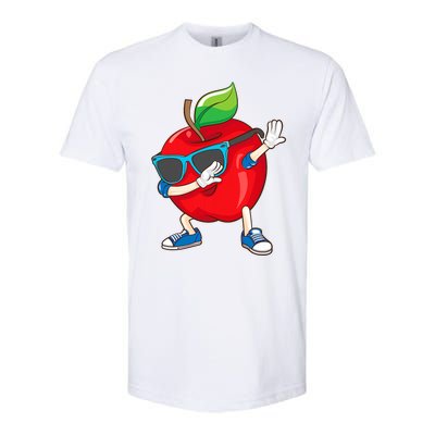 Cool Apple Art Apple Picking Apple Lover Softstyle CVC T-Shirt