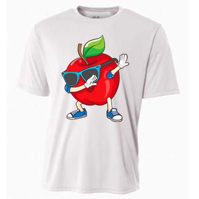 Cool Apple Art Apple Picking Apple Lover Cooling Performance Crew T-Shirt