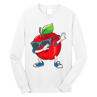 Cool Apple Art Apple Picking Apple Lover Long Sleeve Shirt