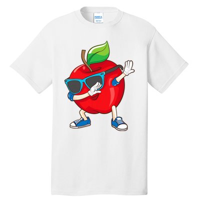 Cool Apple Art Apple Picking Apple Lover Tall T-Shirt