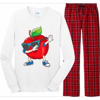 Cool Apple Art Apple Picking Apple Lover Long Sleeve Pajama Set