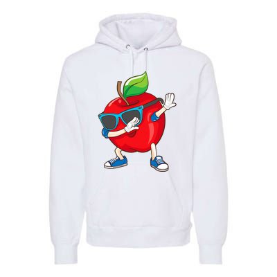 Cool Apple Art Apple Picking Apple Lover Premium Hoodie