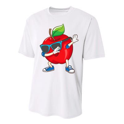 Cool Apple Art Apple Picking Apple Lover Performance Sprint T-Shirt