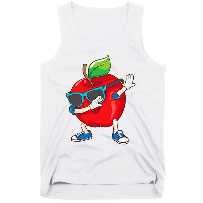 Cool Apple Art Apple Picking Apple Lover Tank Top