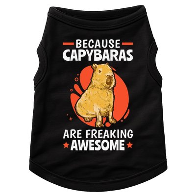Capybaras Are Awesome Rodent Grasseater Capybara Doggie Tank